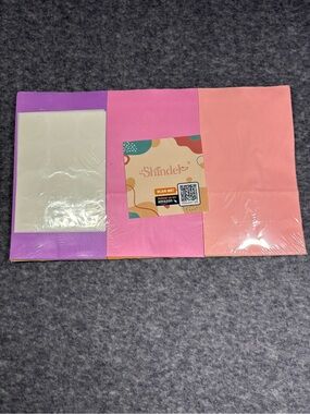 Shindel 48 Pack Paper Bags with Stickers